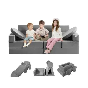 25D Sponge Modular Couch With High-Density For Bedroom And Playroom