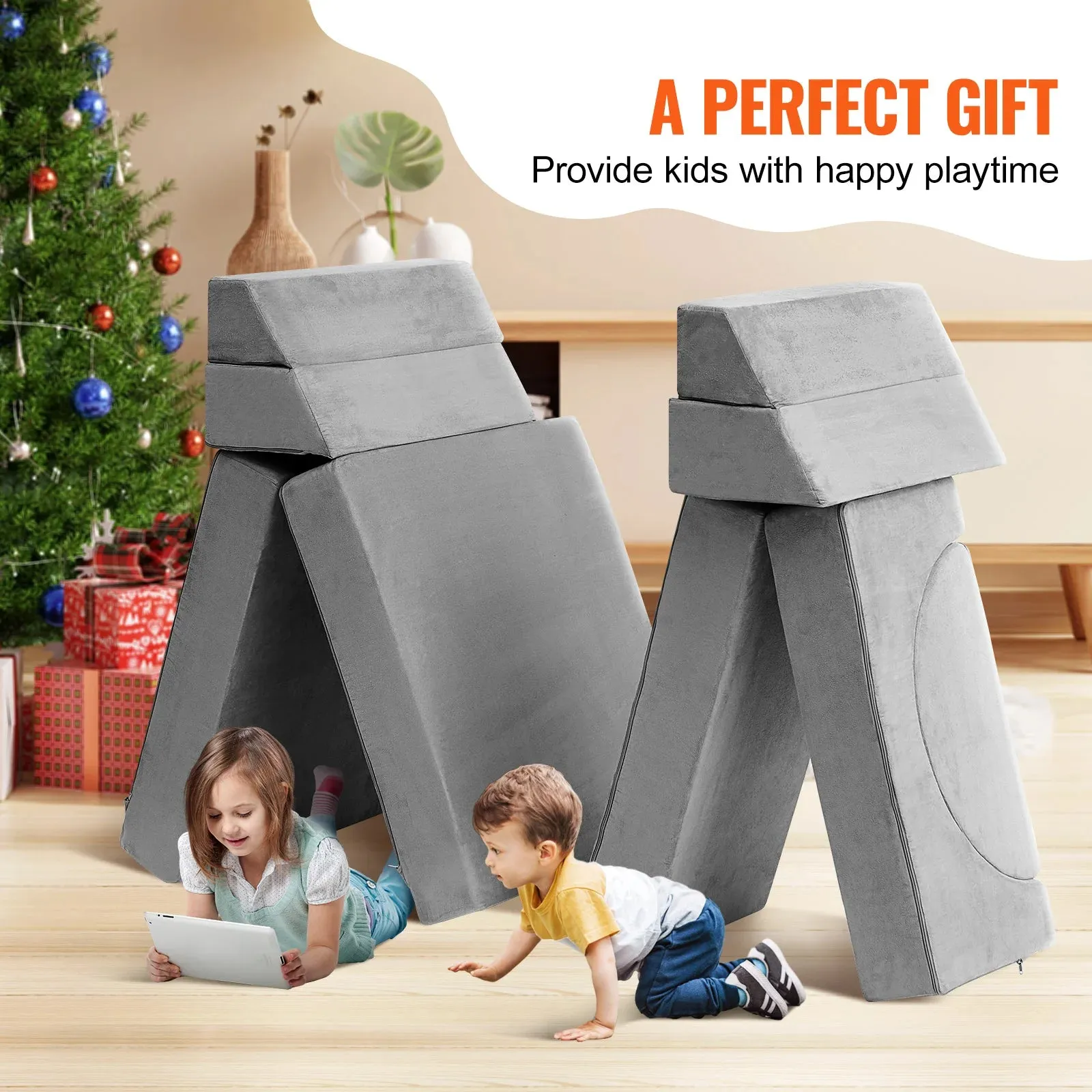 25D Sponge Modular Couch With High-Density For Bedroom And Playroom
