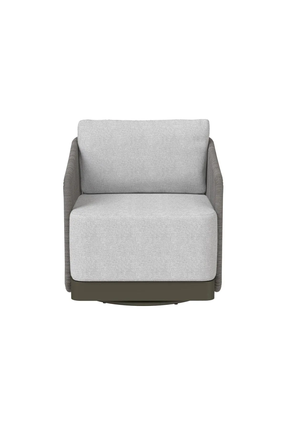 Allariz Swivel Armchair - Warm Grey
