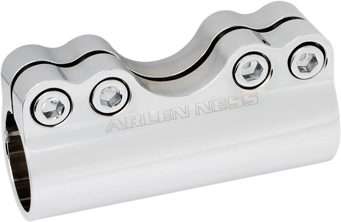 ARLEN NESS Handlebar Clamp - Modular - Chrome 08-051
