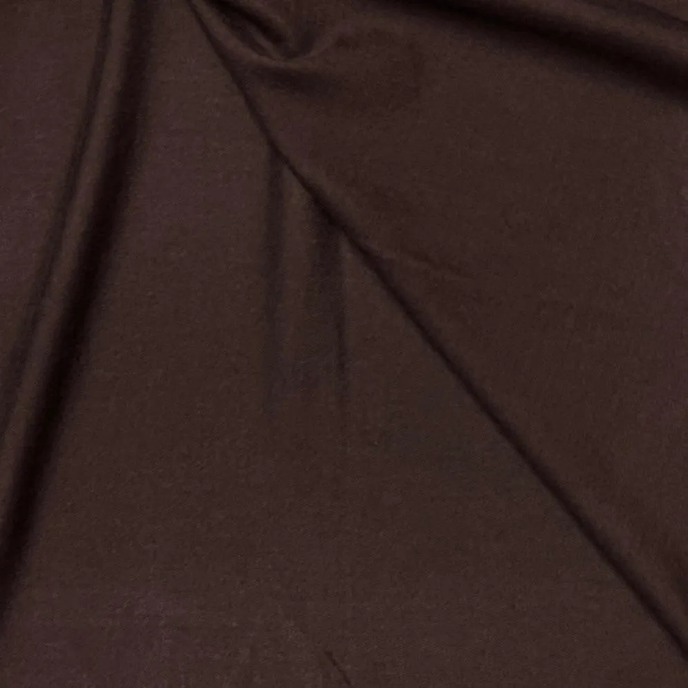 Auburn Brown Bamboo Stretch French Terry Fabric - 265 GSM, $10.86/yd - Rolls