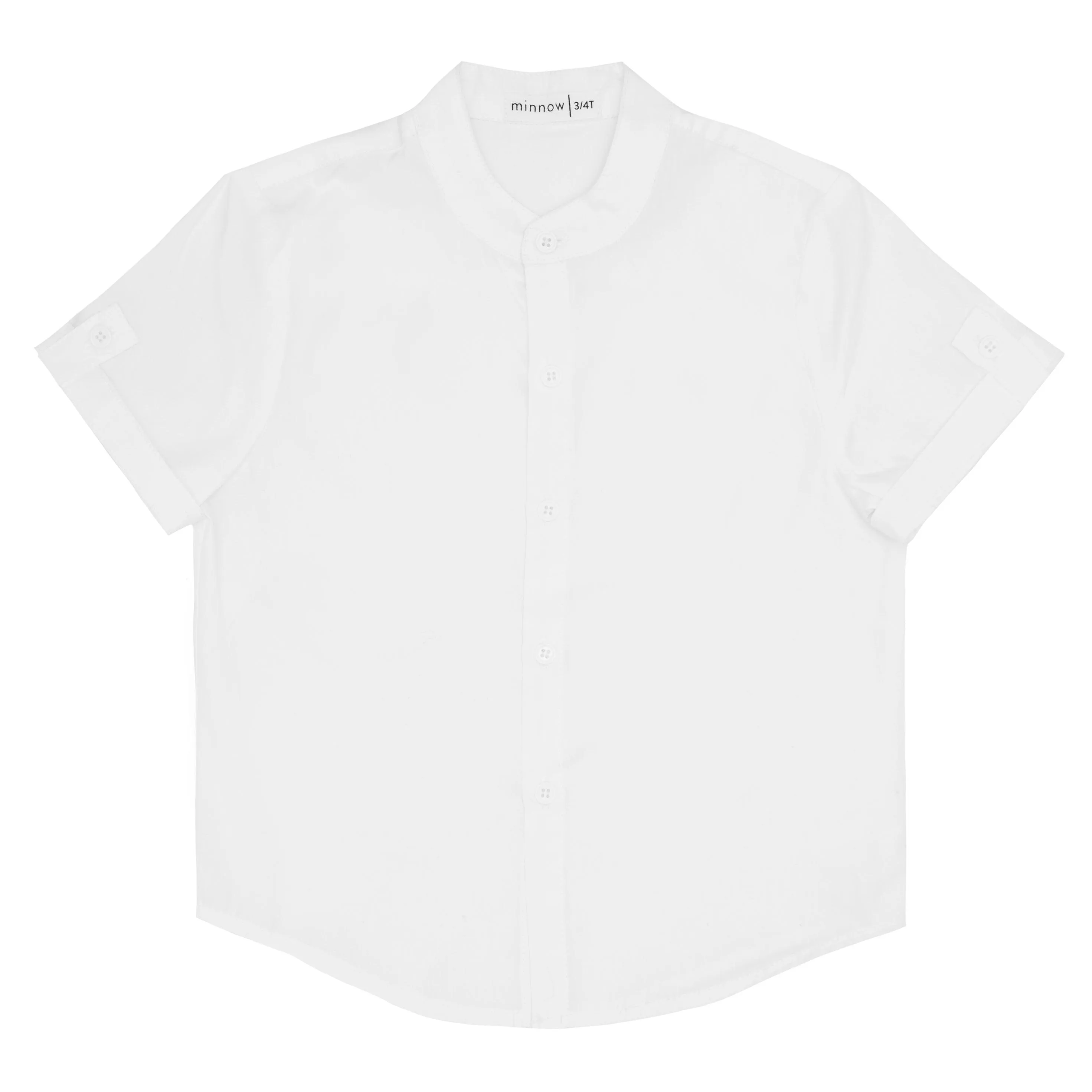 boys white button down shirt