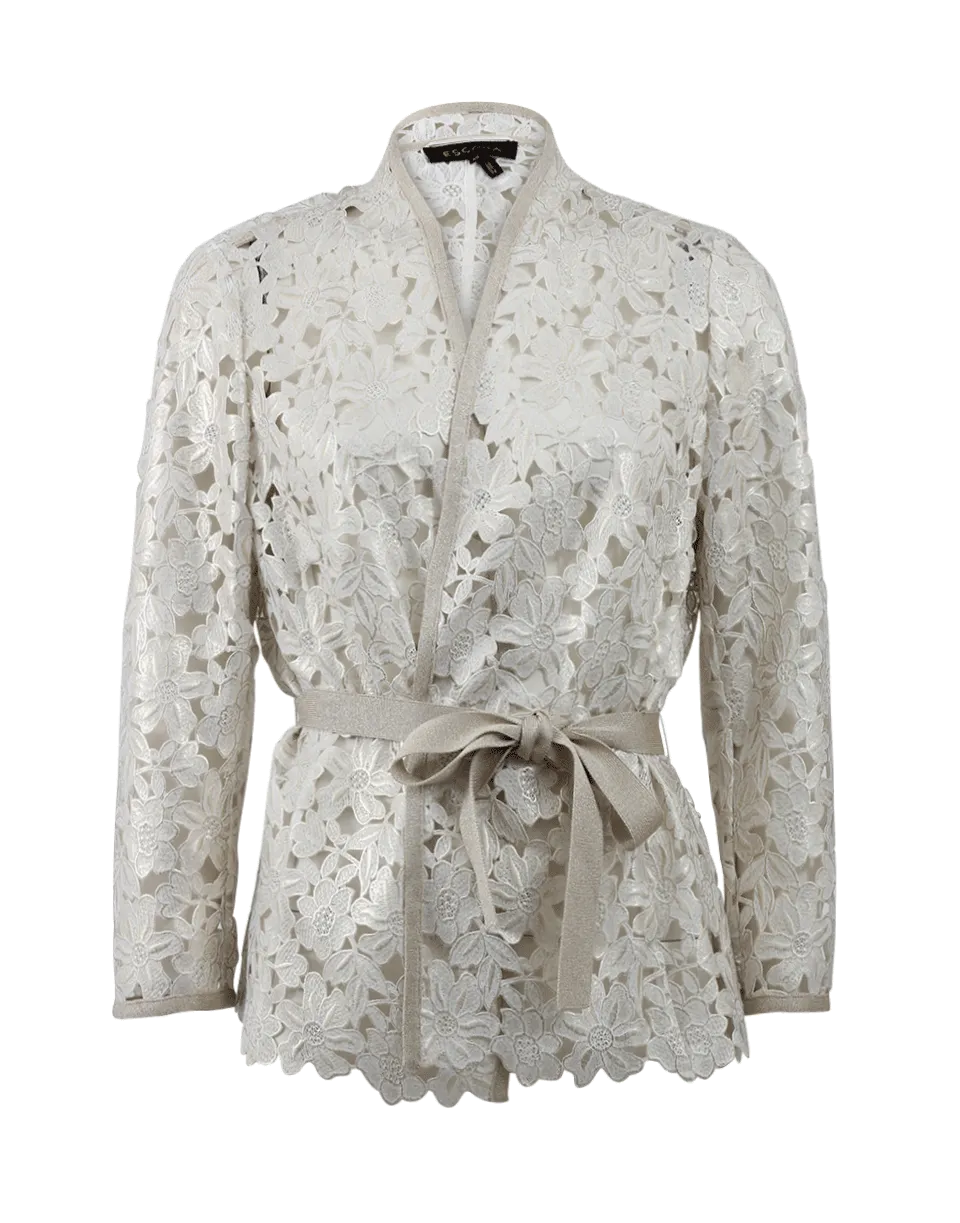 Brit Floral Lace Jacket
