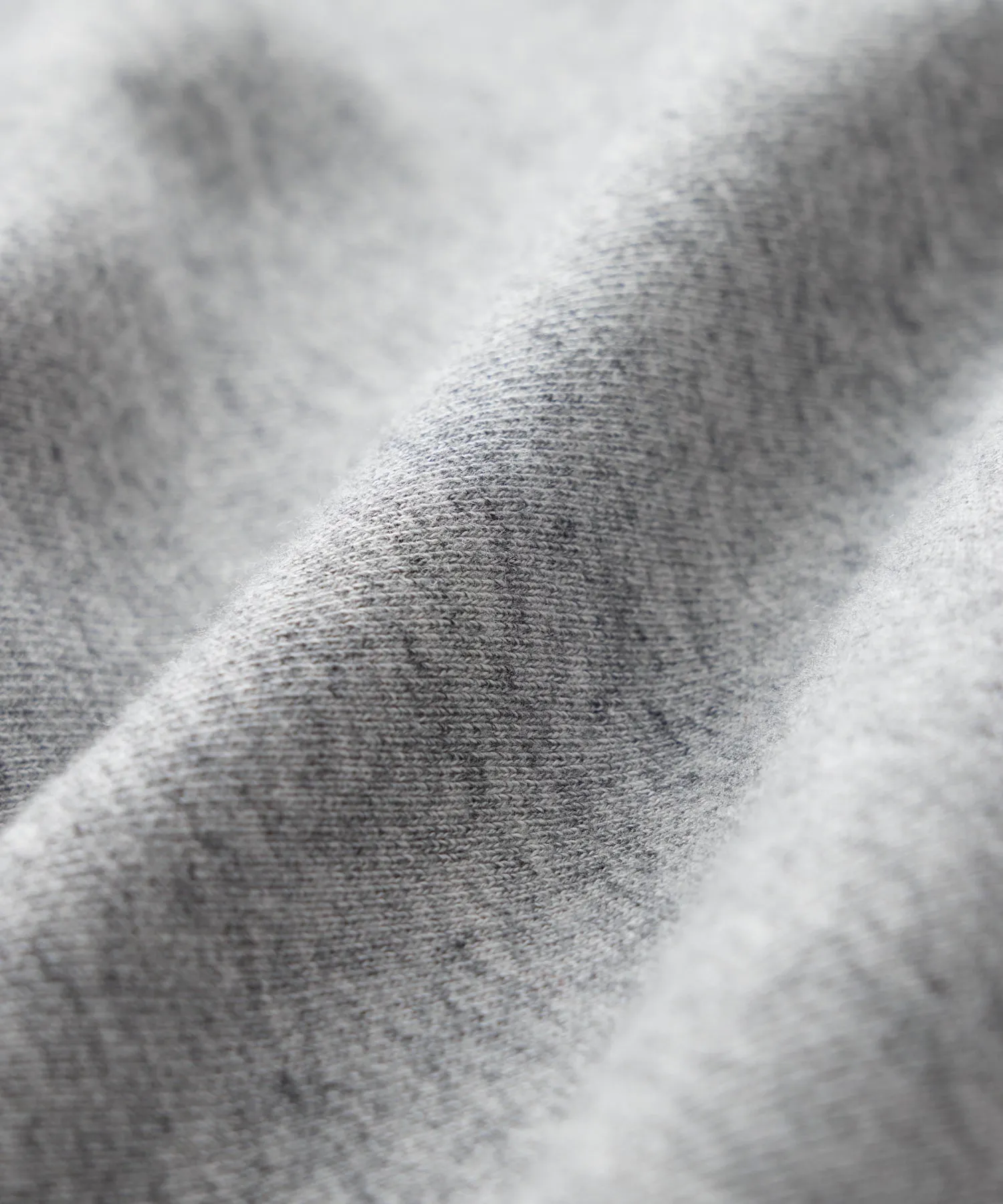 Champion Midweight Full Zip Hoodie in Antique Grey Mix