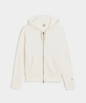 Champion Midweight Full Zip Hoodie in Bisque