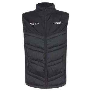DP World Tour Reflo Men's Black Padded Gilet