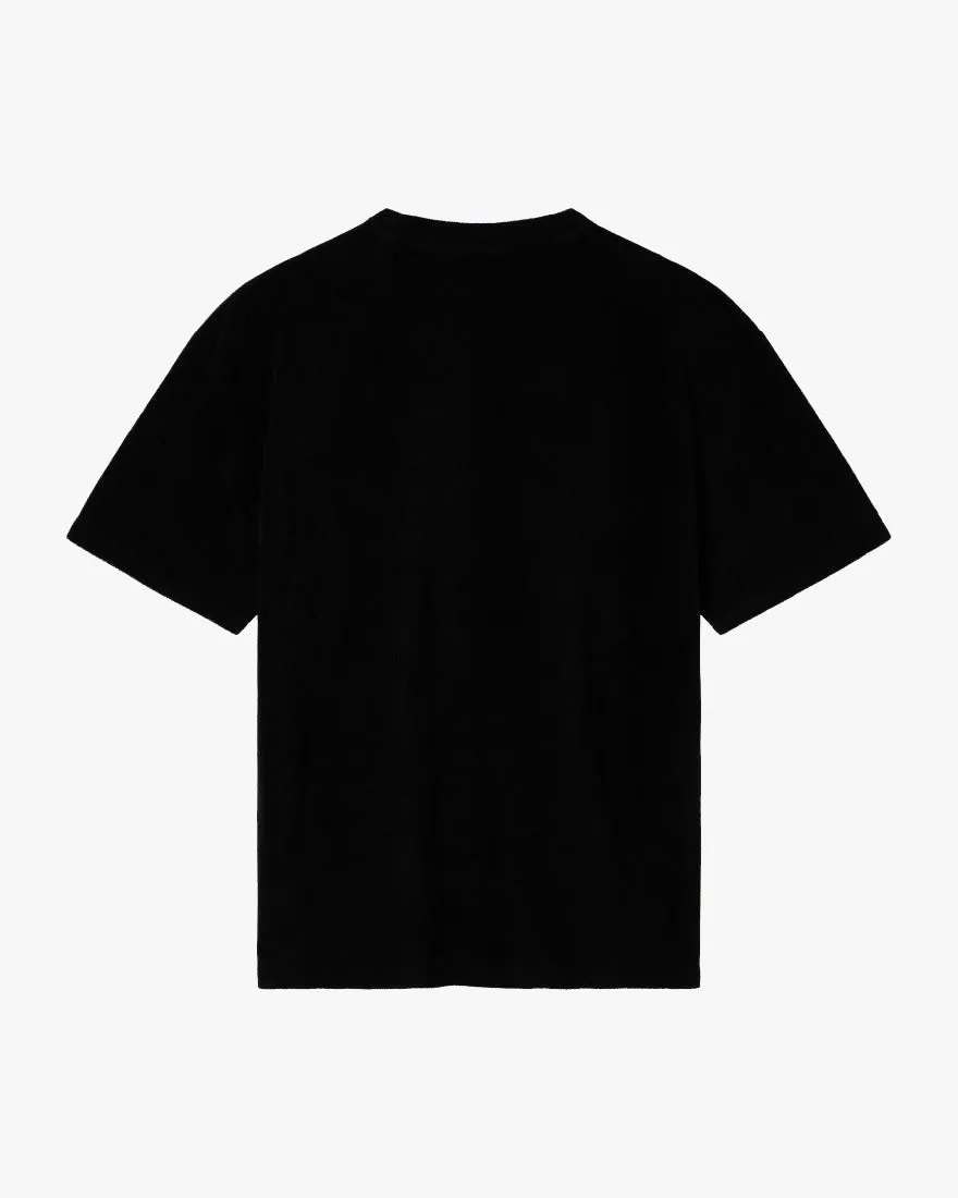 Edwin Paloma Terry Fabric Tee - Black