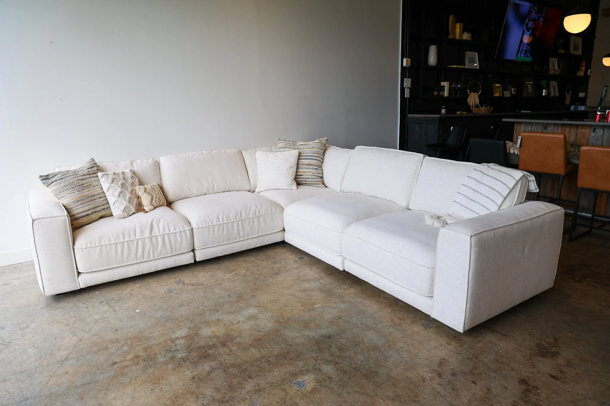 Evans Crypton Modular Sectional