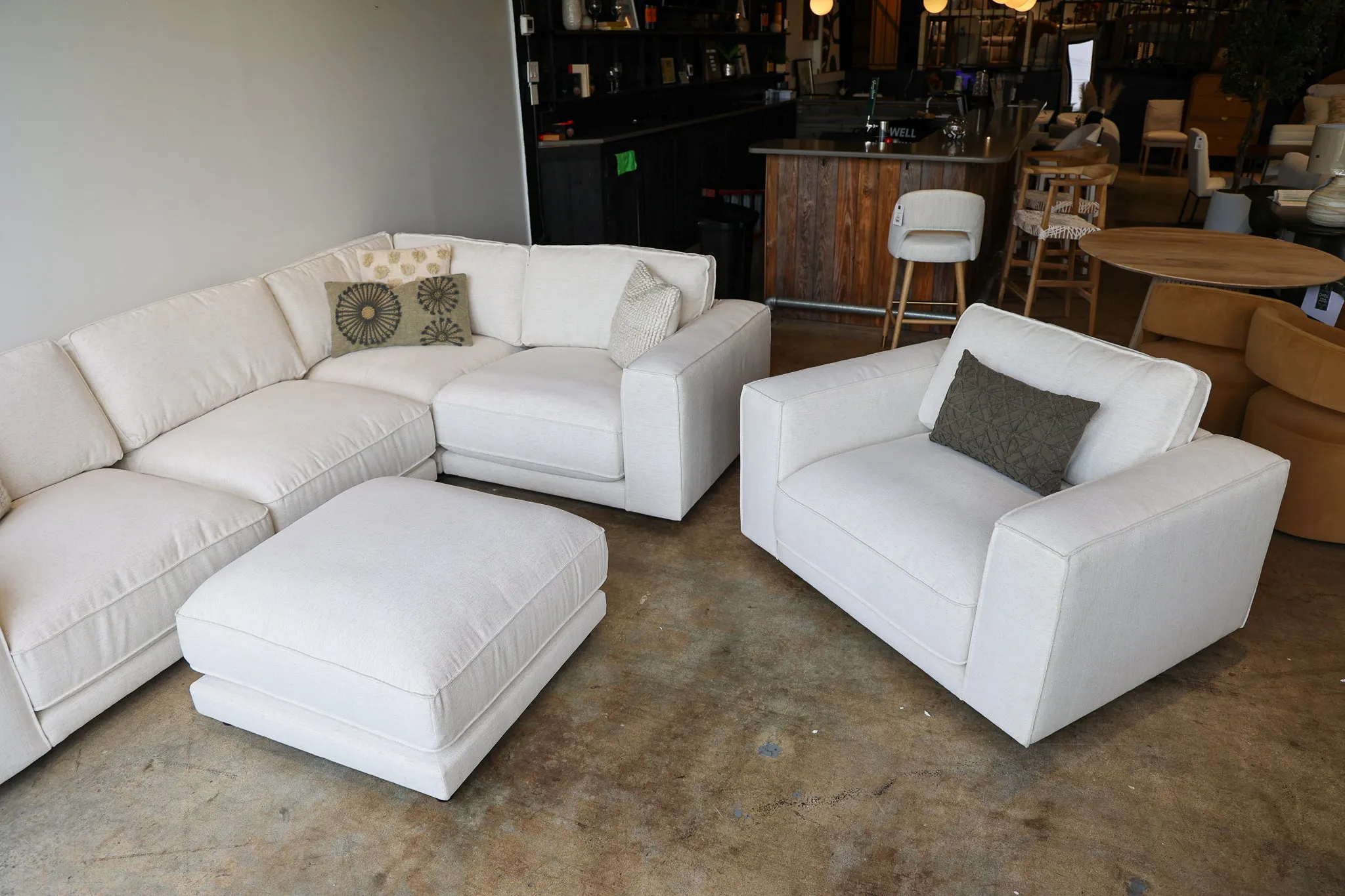 Evans Crypton Modular Sectional