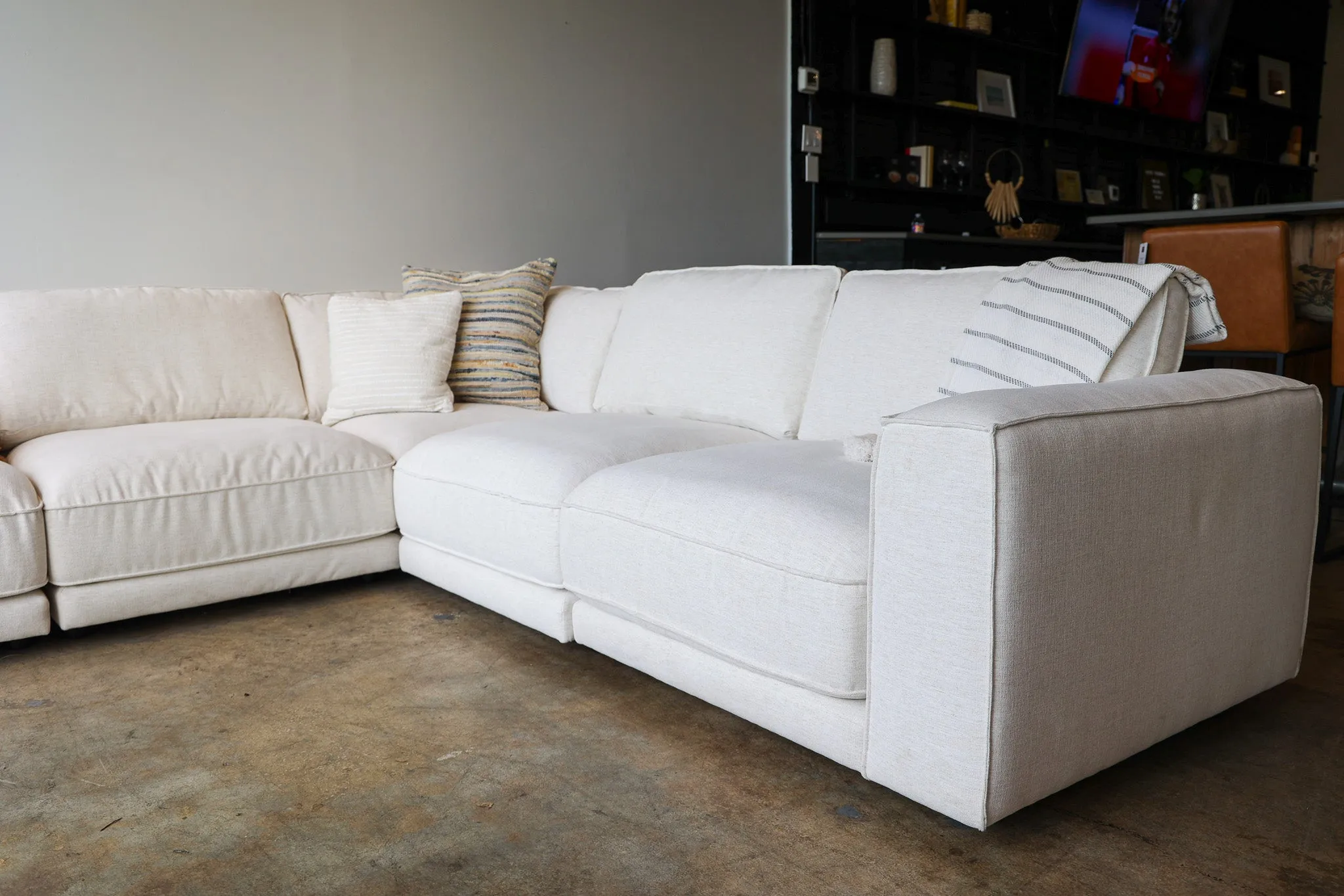 Evans Crypton Modular Sectional