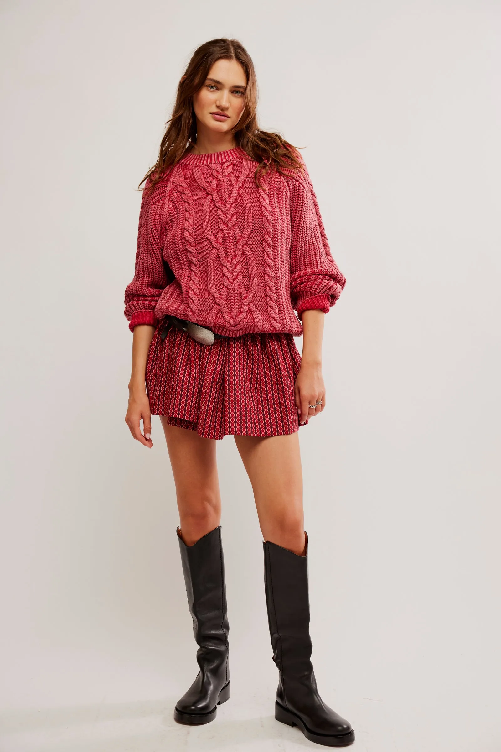 Frankie Cable Knit Sweater