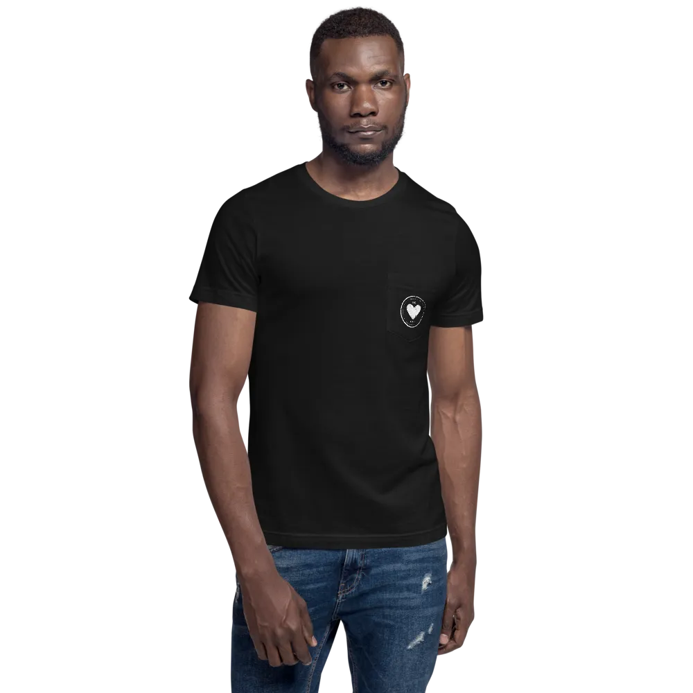HEART CIRCLE POCKET TEE