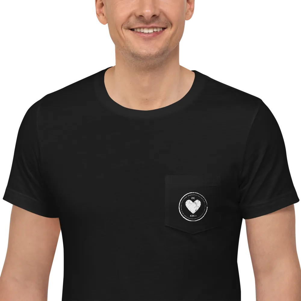 HEART CIRCLE POCKET TEE