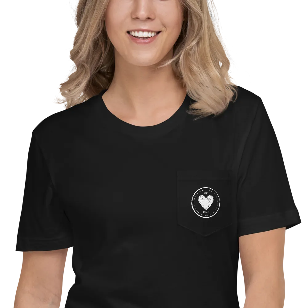 HEART CIRCLE POCKET TEE
