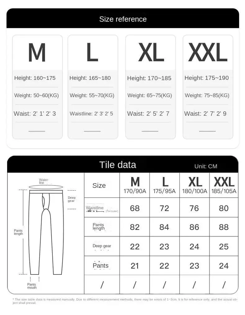 IGOOIDS Lightweight Solid Color Warm Pants