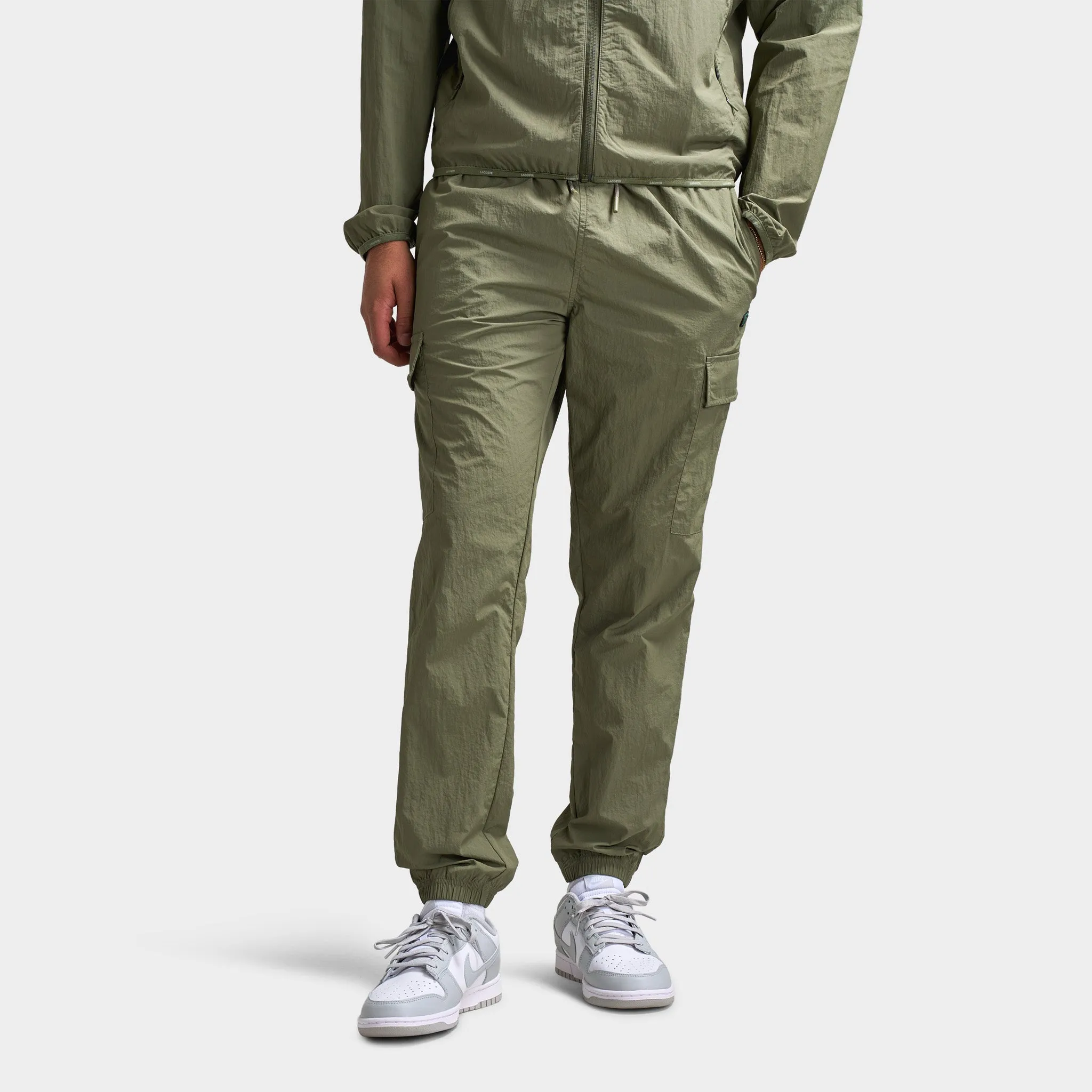 Lacoste Lightweight Taffeta Cargo Pants / Khaki