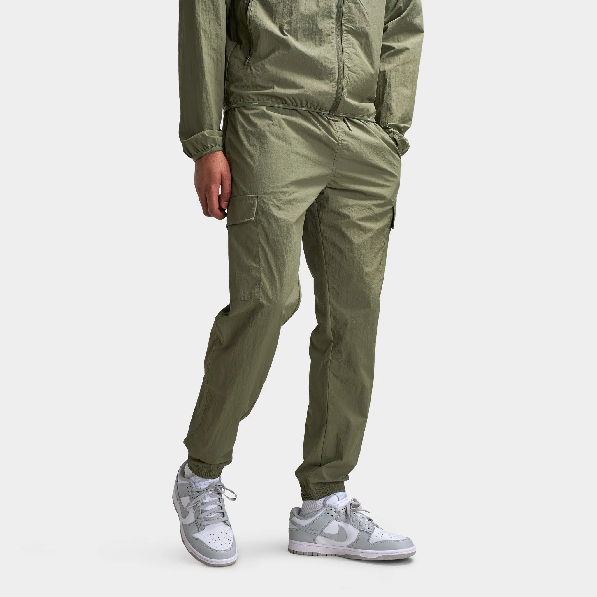 Lacoste Lightweight Taffeta Cargo Pants / Khaki