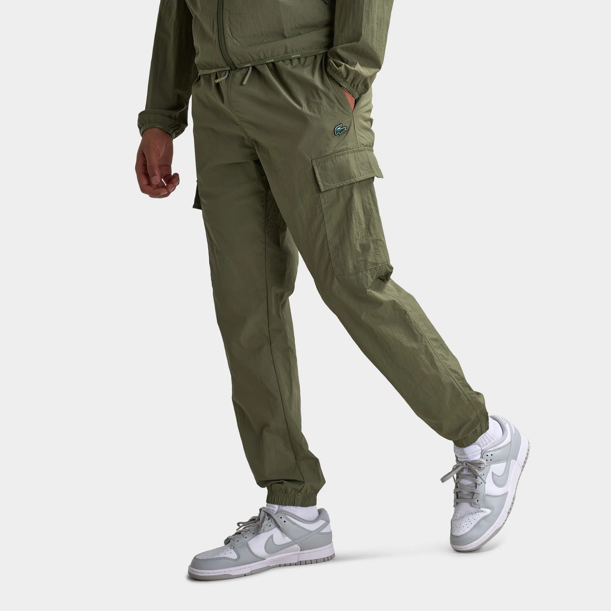 Lacoste Lightweight Taffeta Cargo Pants / Khaki