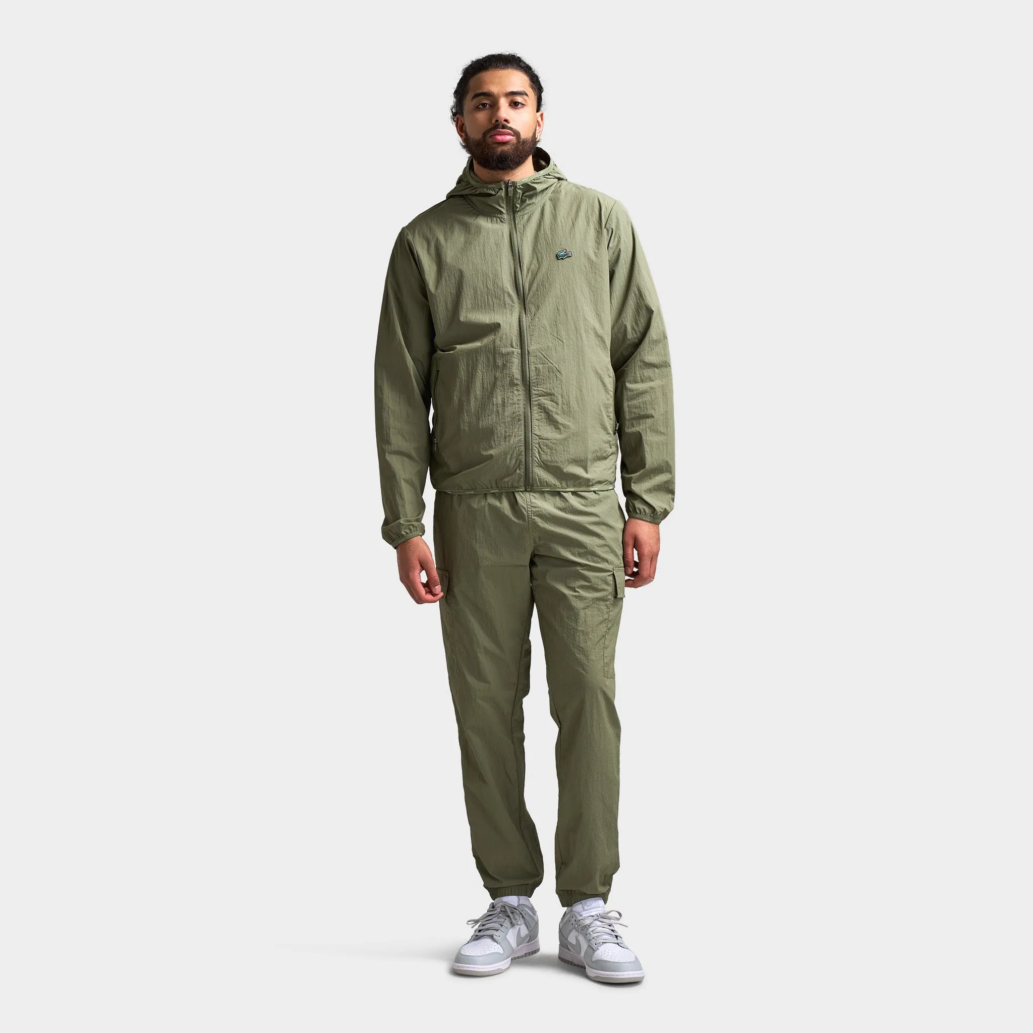 Lacoste Lightweight Taffeta Cargo Pants / Khaki