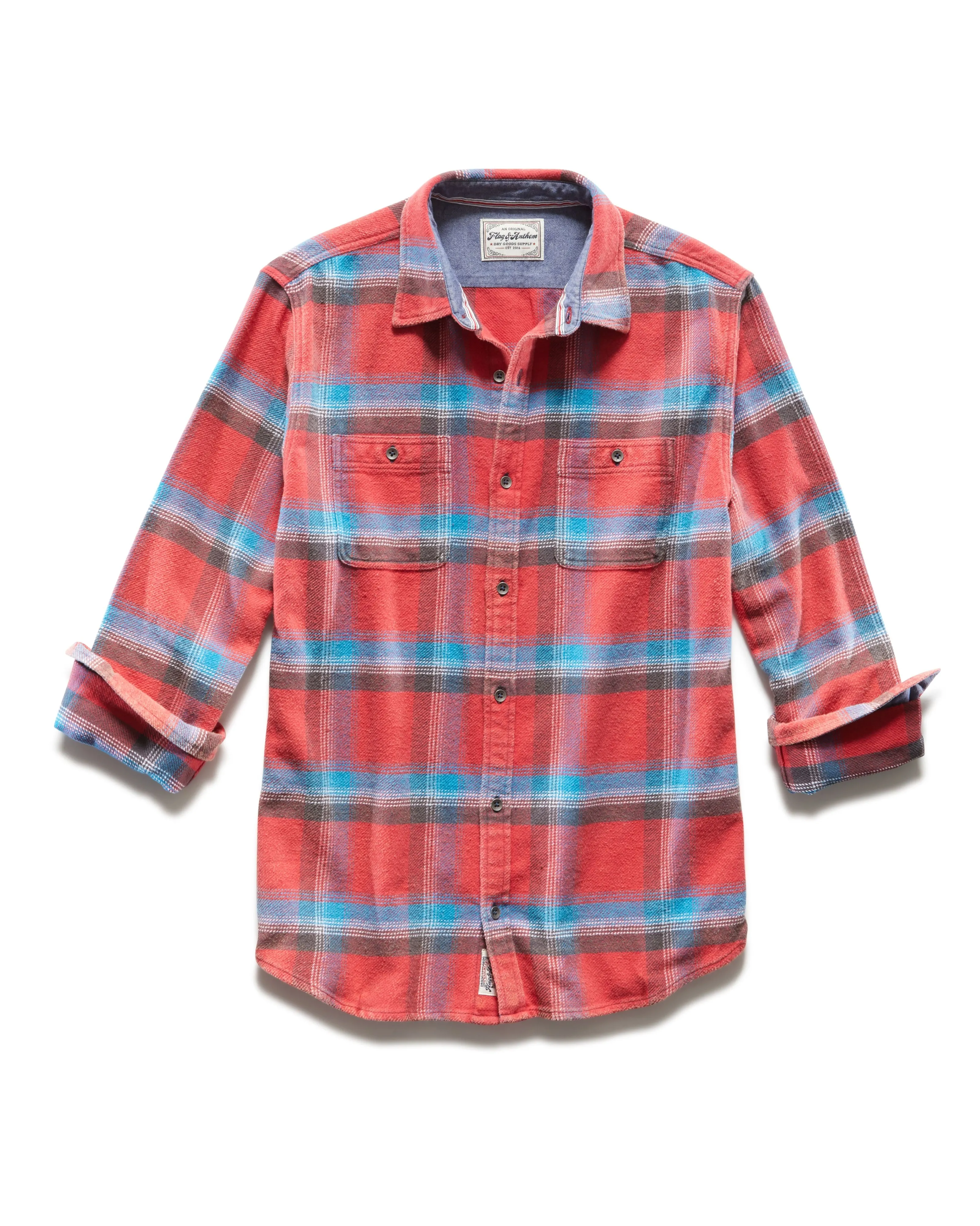 Lakspur Vintage Wash Flannel