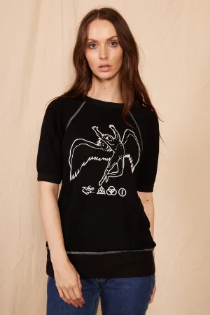 Led Zeppelin Short Sleeve Icarus Raglan by People of Leisure