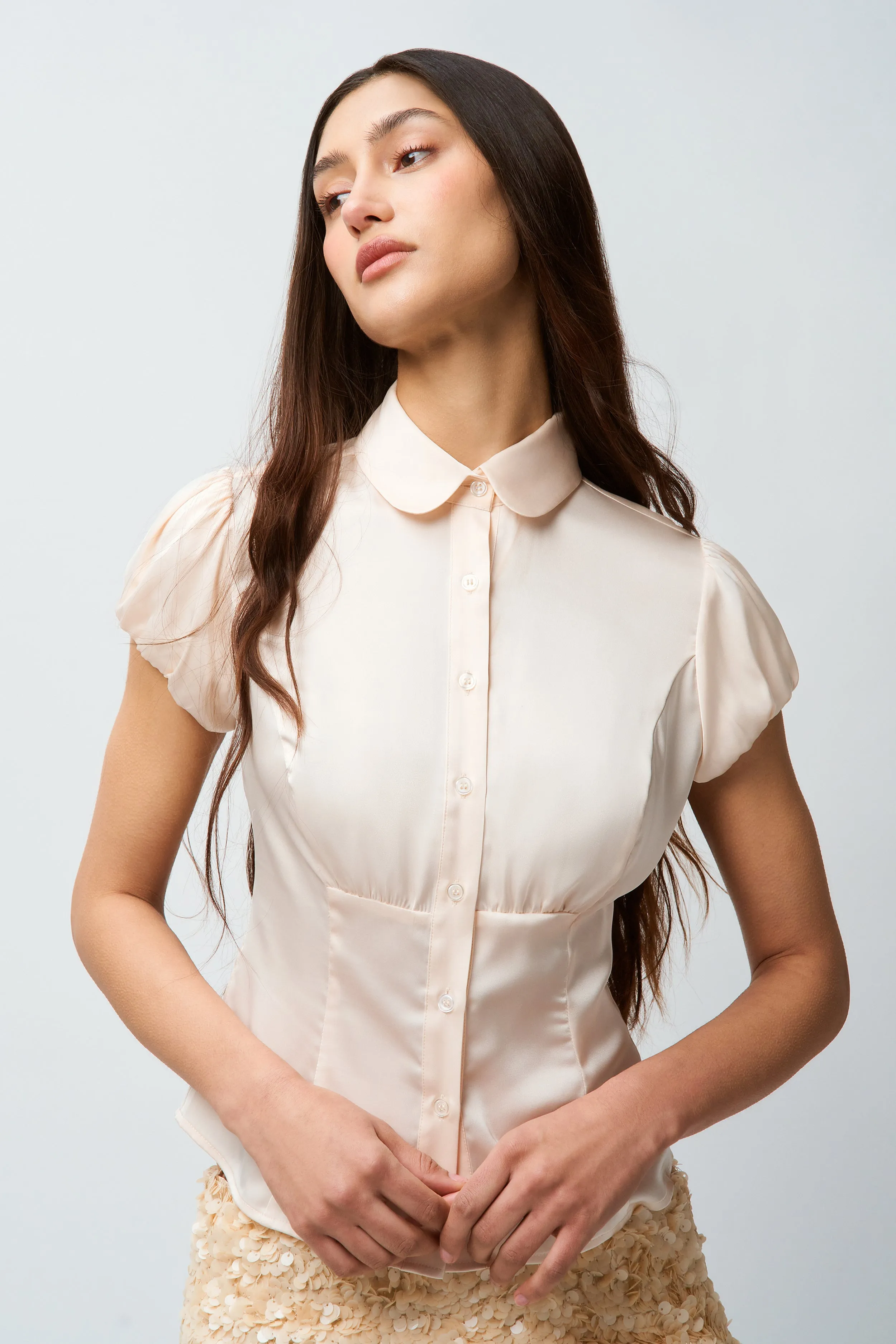 Liana Satin Top