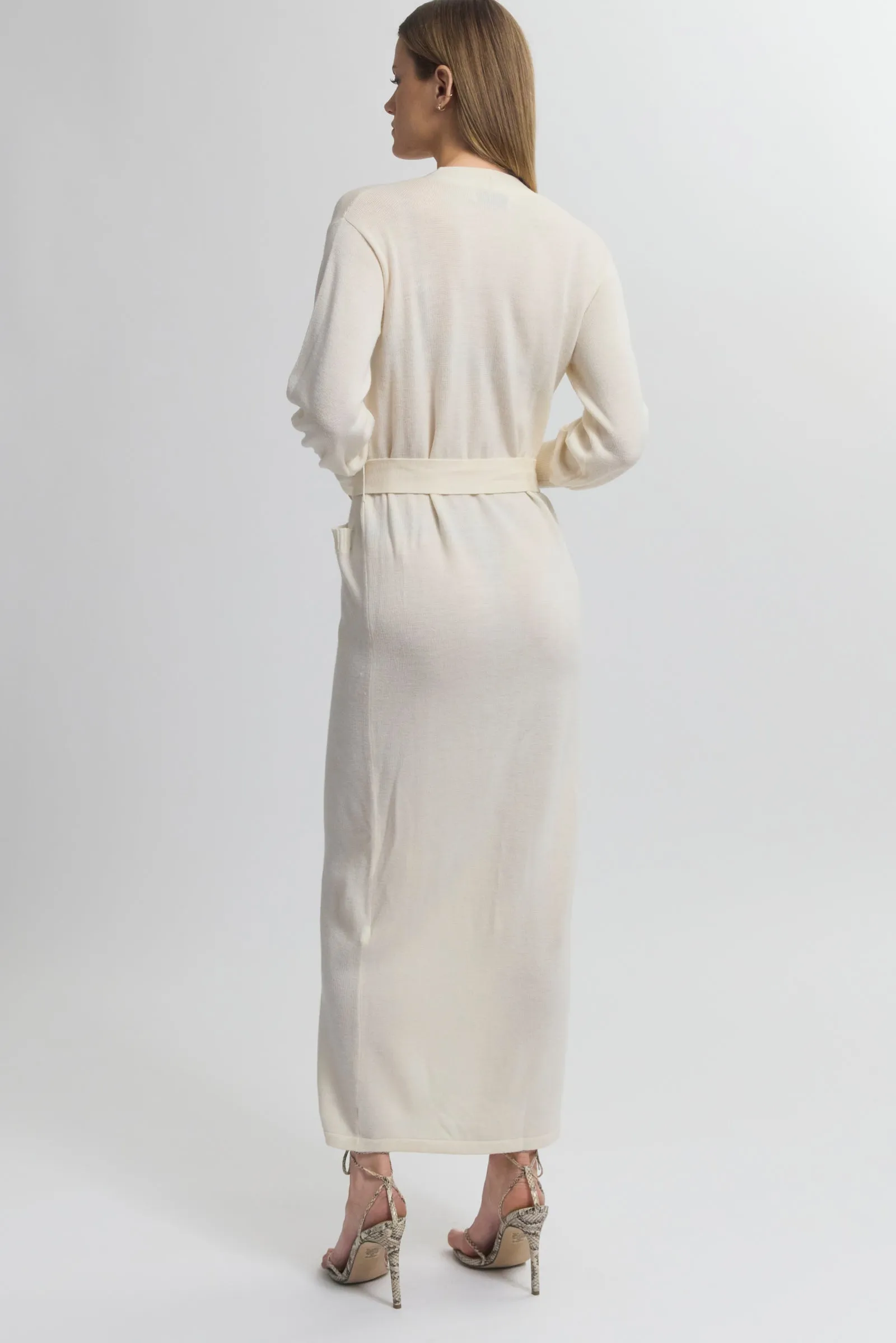 Longline Cardigan Dress