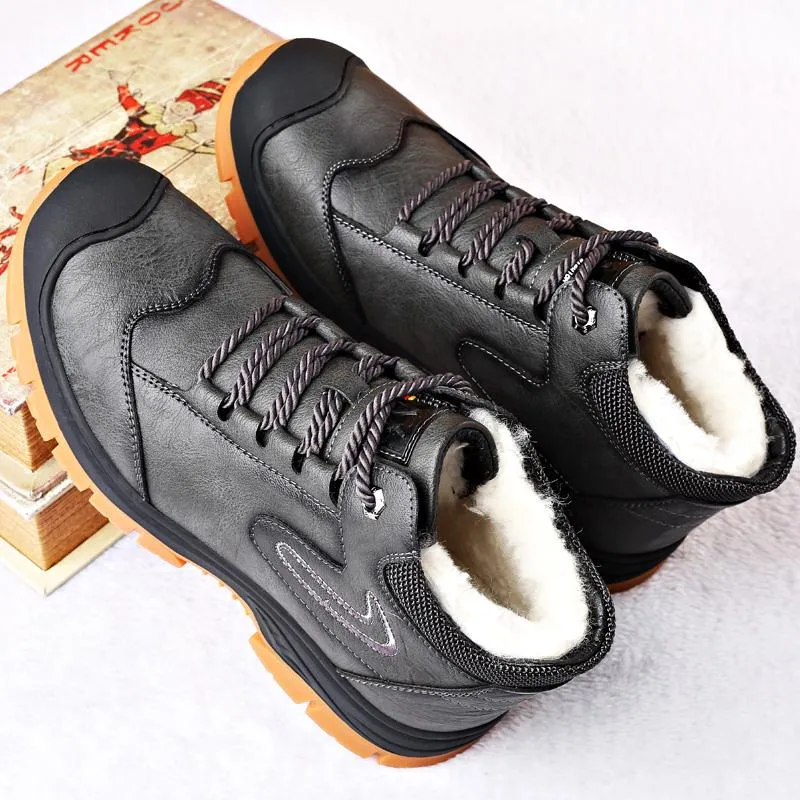 Men's Outdoor Sports Warm Cotton Shoes