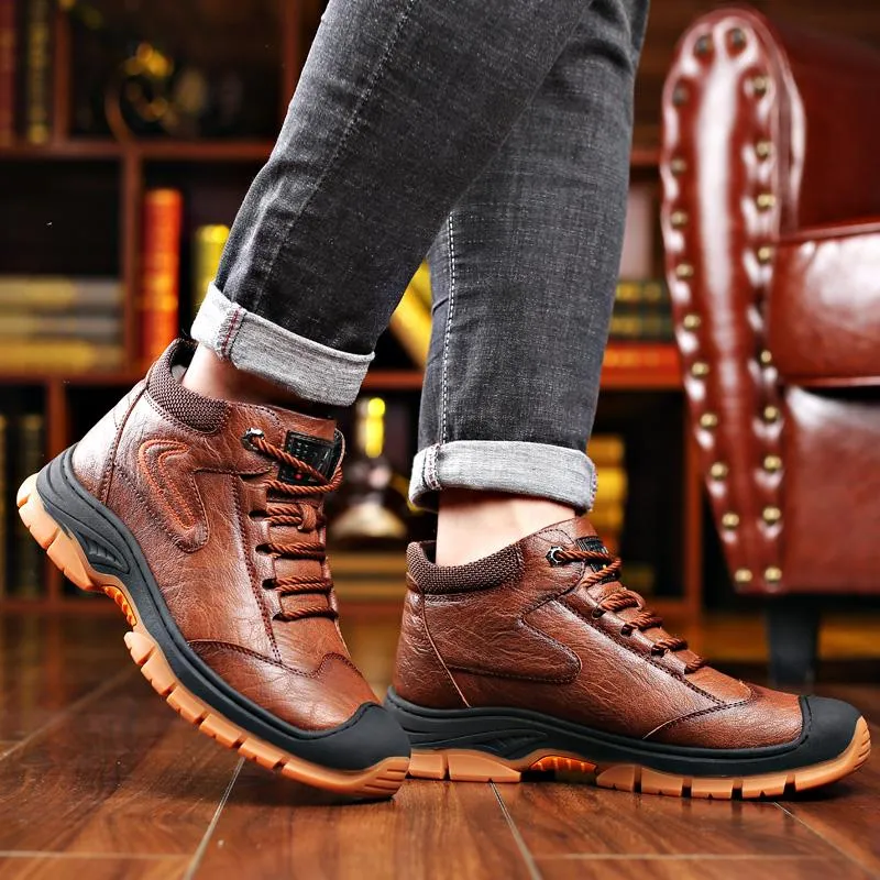 Men's Outdoor Sports Warm Cotton Shoes