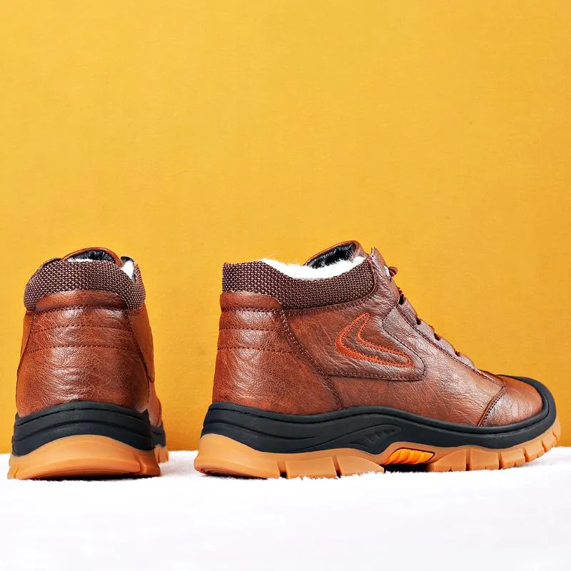Men's Outdoor Sports Warm Cotton Shoes