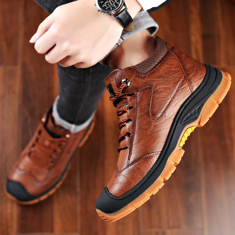 Men's Outdoor Sports Warm Cotton Shoes