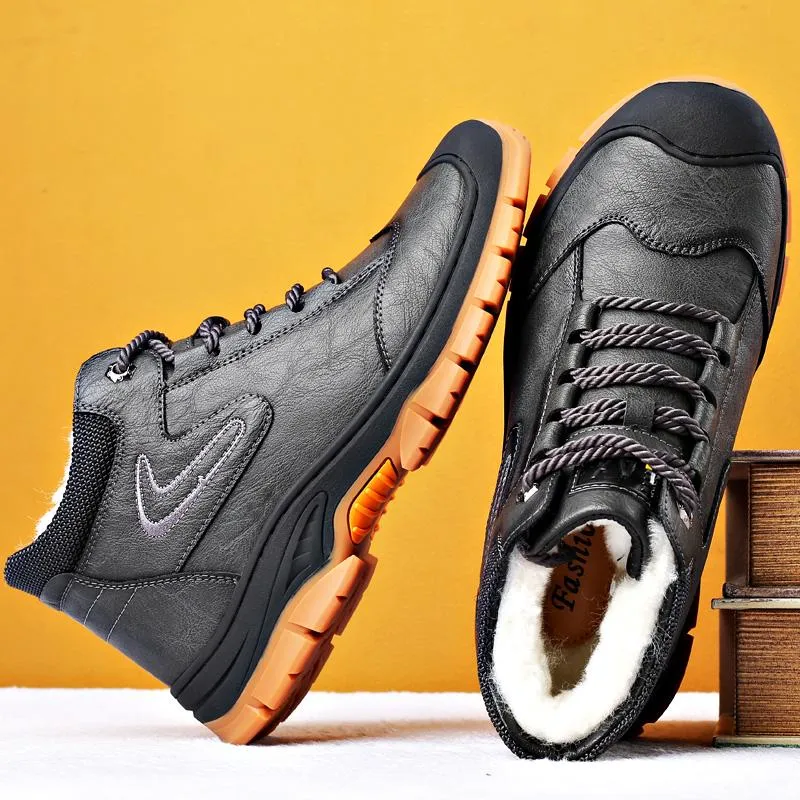 Men's Outdoor Sports Warm Cotton Shoes
