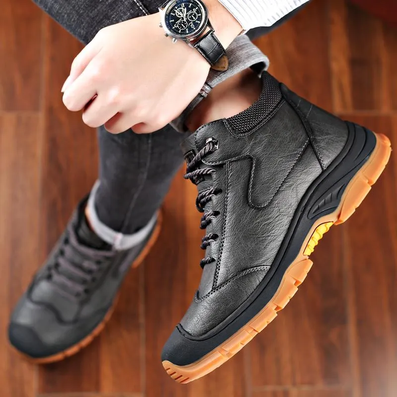 Men's Outdoor Sports Warm Cotton Shoes