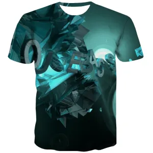 Music T-shirt Men Instrument T shirts Funny Retro Tshirts Novelty Electronic Tshirt Anime
