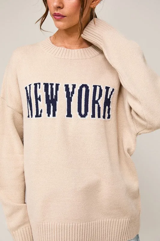 NEW YORK SWEATER - CREAM