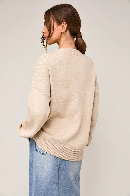 NEW YORK SWEATER - CREAM