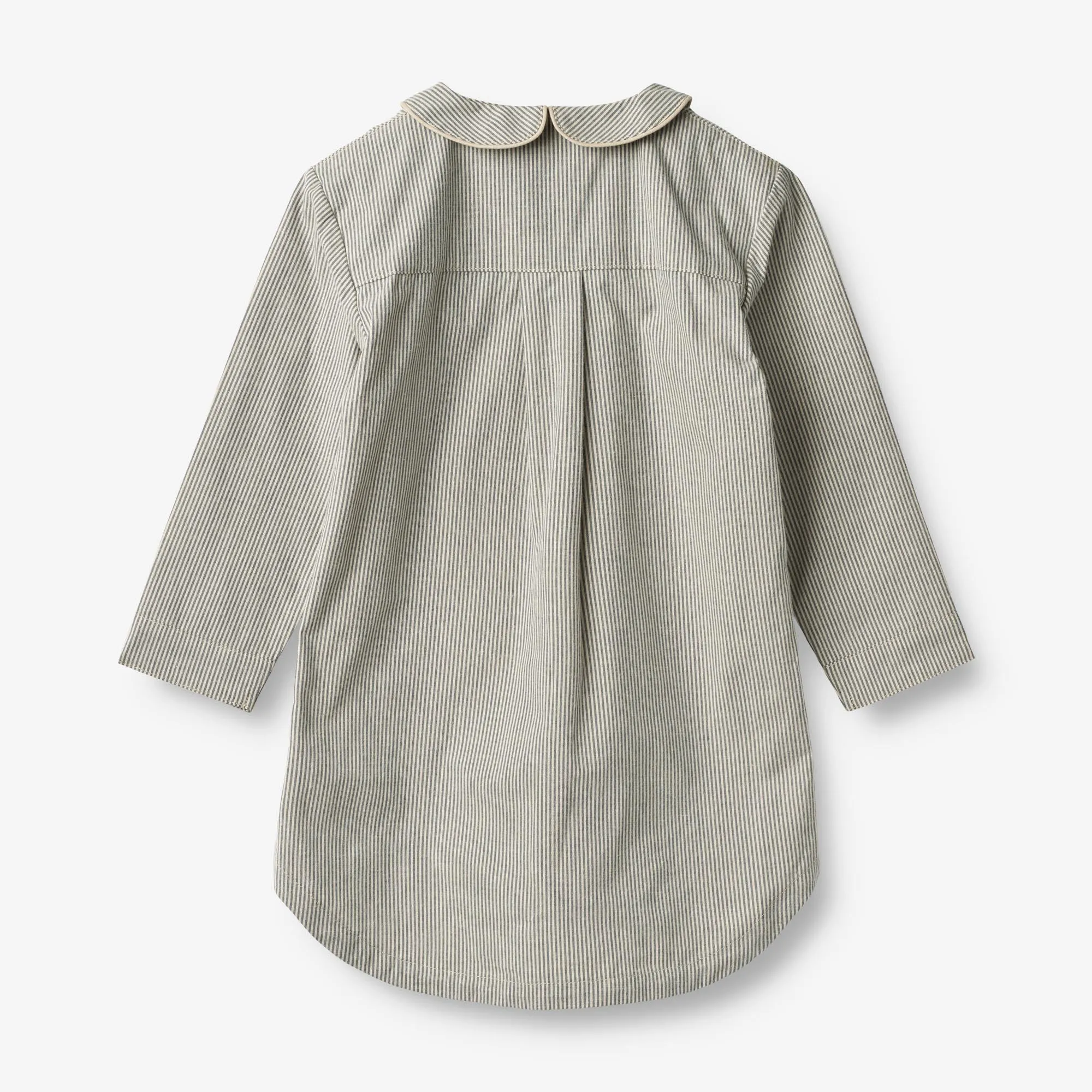 Nightgown Vilje - soft blue stripe