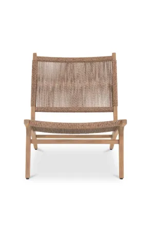Palma Outdoor Lounge Chair - Warm Brown