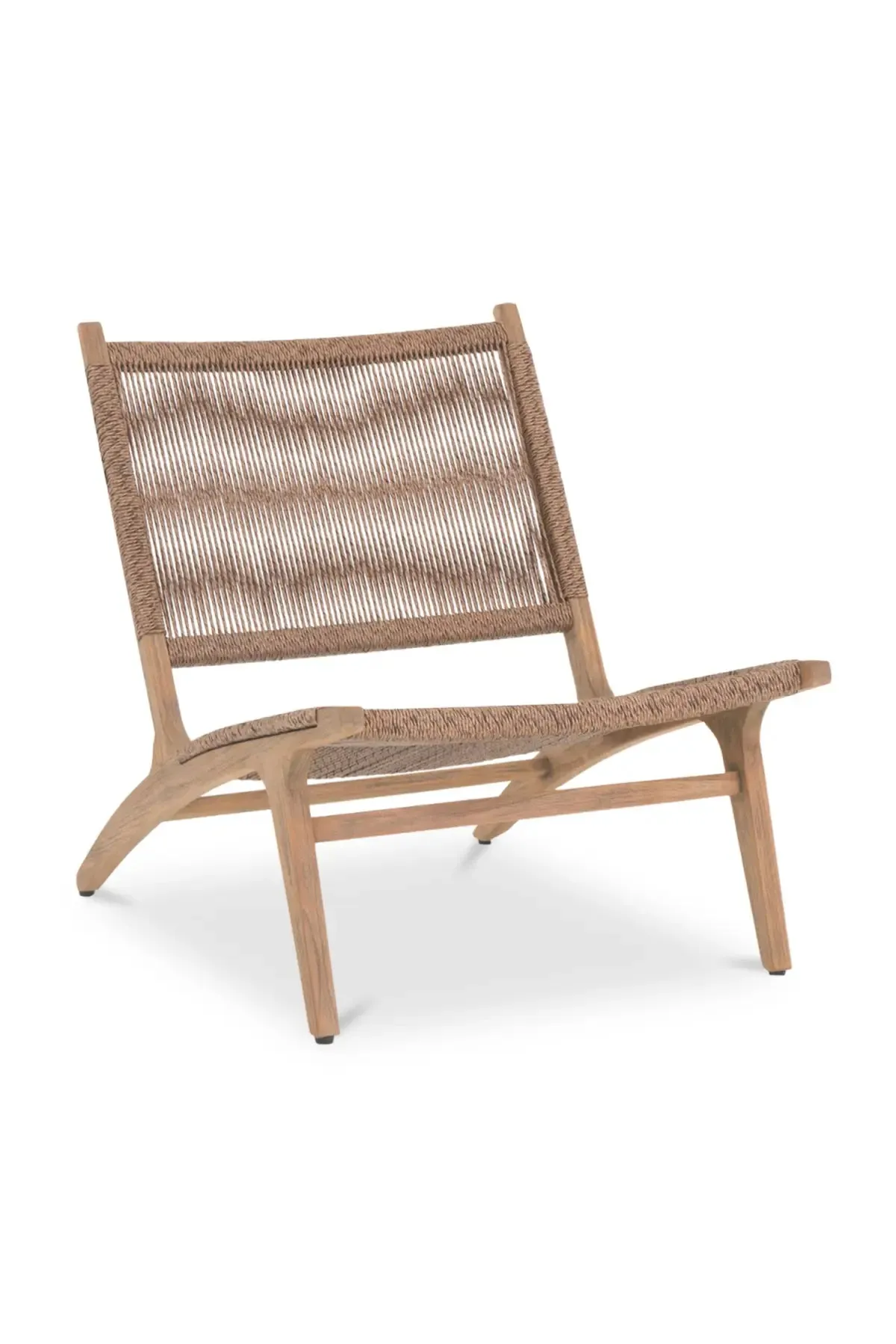 Palma Outdoor Lounge Chair - Warm Brown