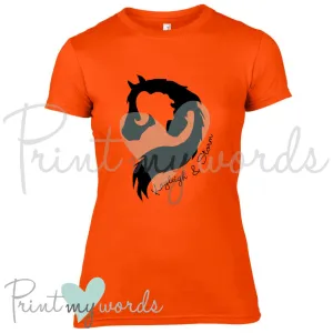 Personalised Hug Your Horse Equestrian T-Shirt