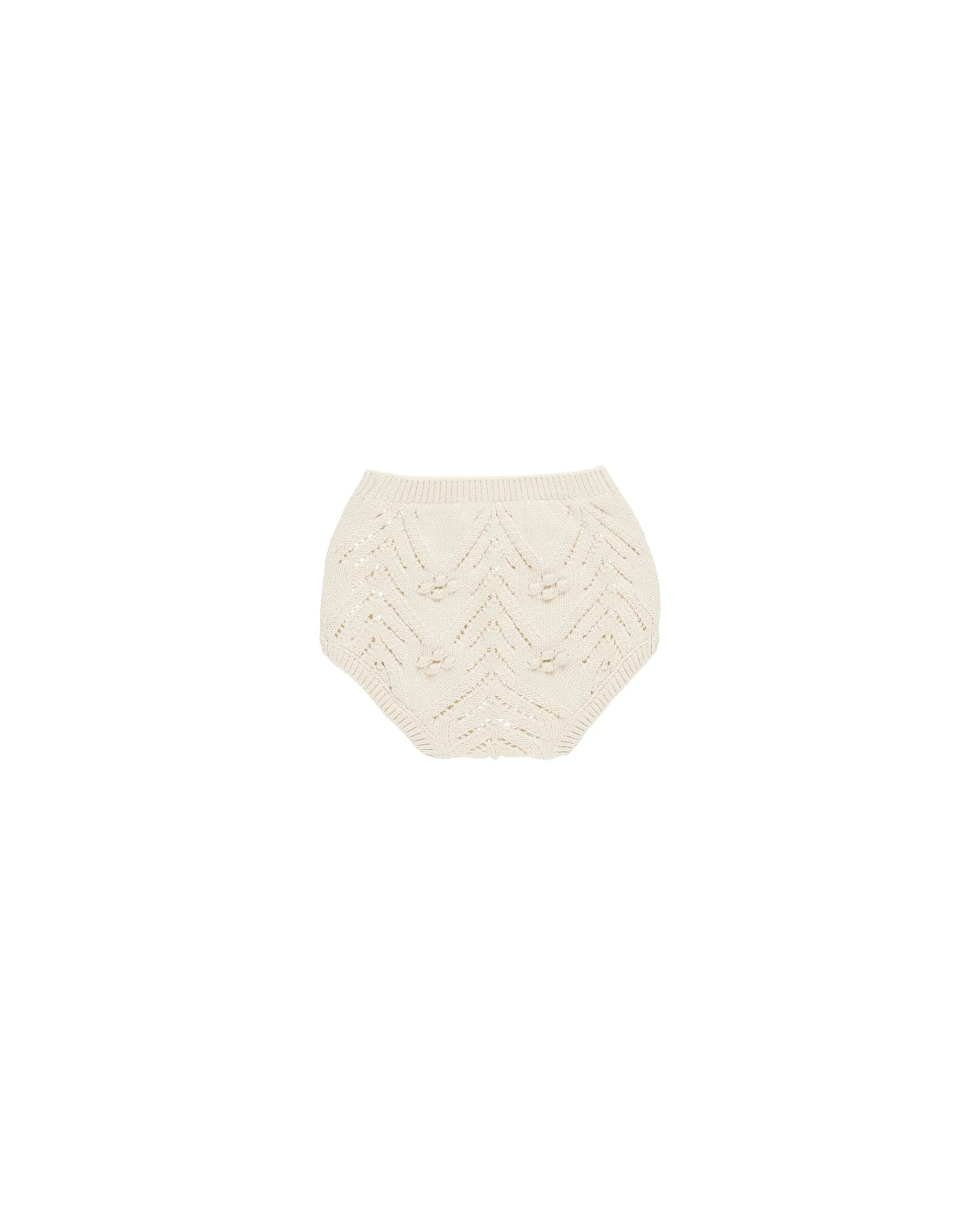 Quincy Mae Natural Knit Cardigan   Bloomer Set