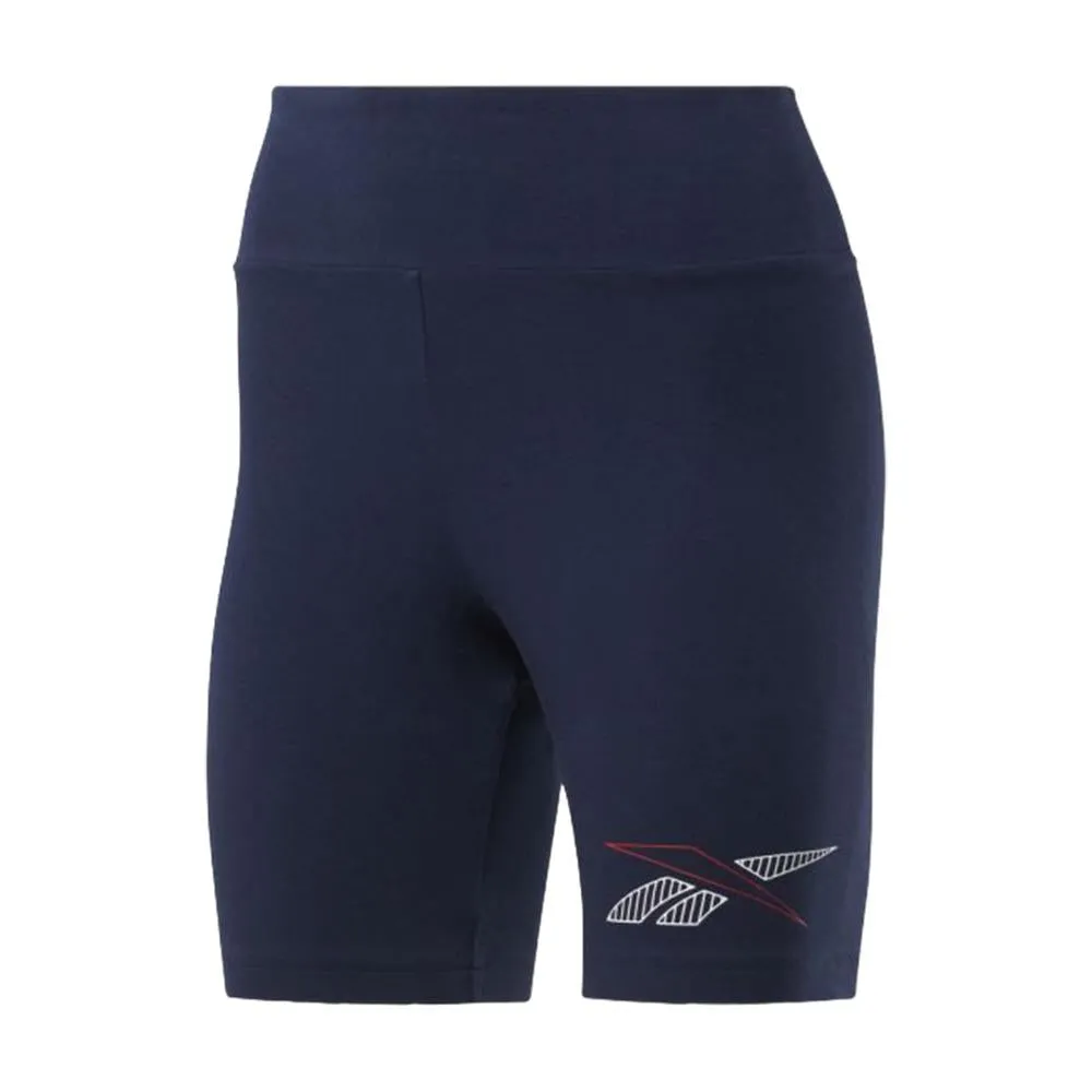 Reebok Shorts Femenino Cl_D_Legging_Shorts Vector_Navy