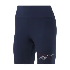 Reebok Shorts Femenino Cl_D_Legging_Shorts Vector_Navy