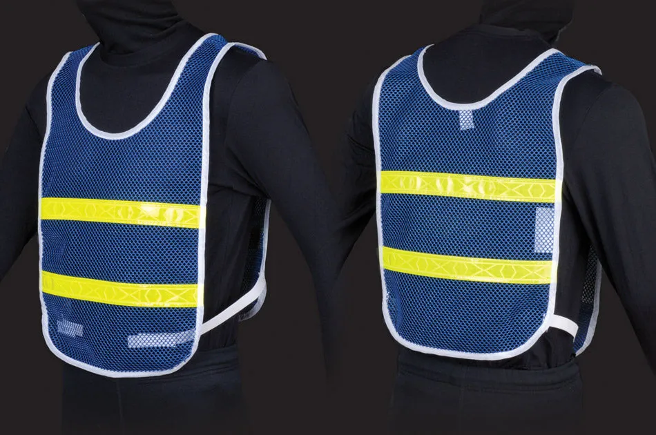 Reflective Standard Safety Vest Blue/Lime