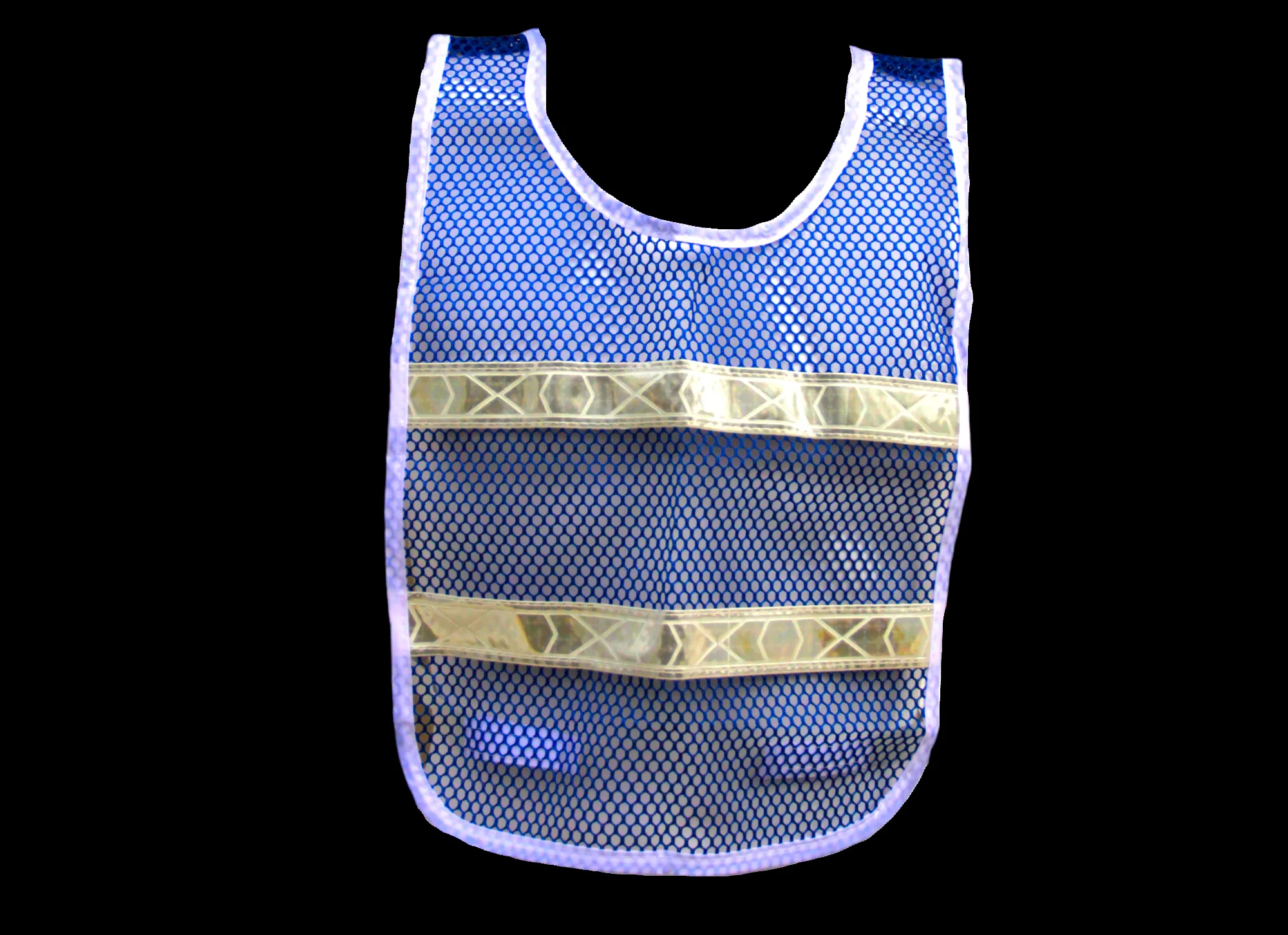 Reflective Standard Safety Vest Blue/White