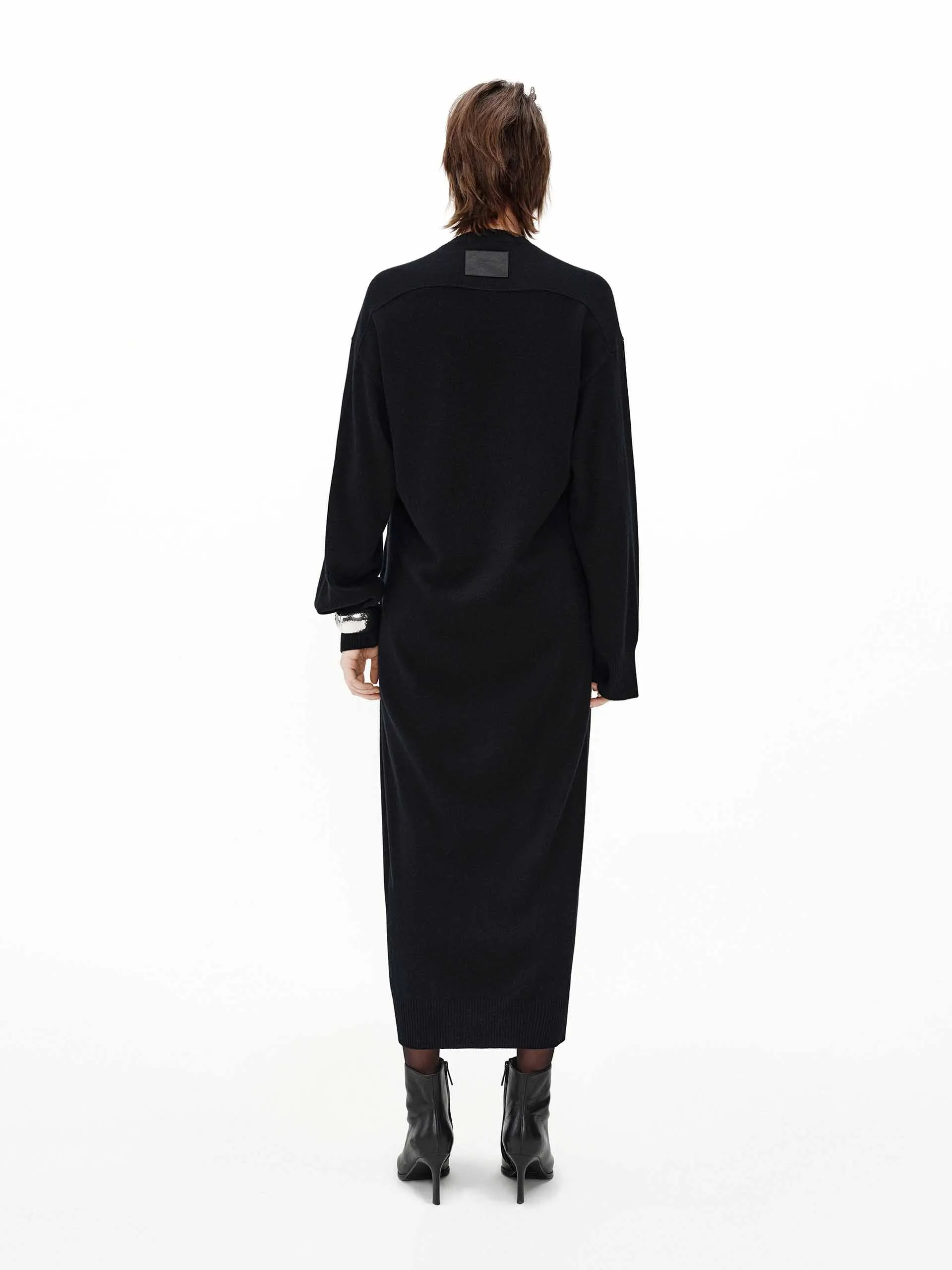 Scoop Neck Loose Dress