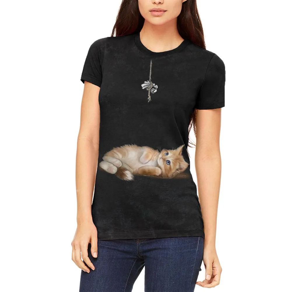 Simple Things Kitty Cat Playtoy Full Juniors Soft T Shirt