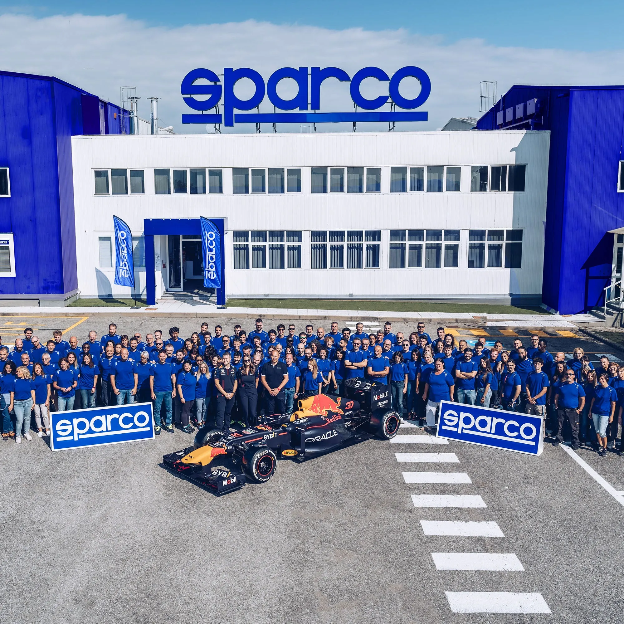 Sparco Racing Herren Windjacke Leichter Mantel Wasserdichte Teambekleidung