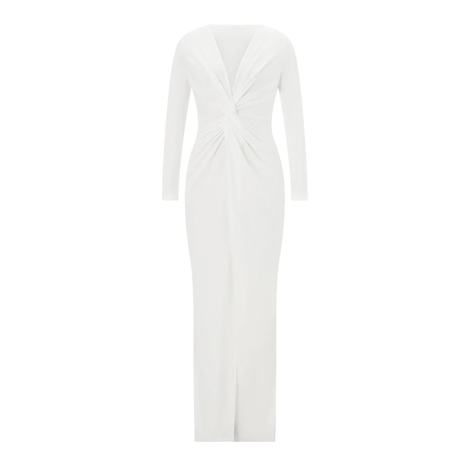 Spring Bodycon Dresses Designer Party Prom Deep V Neck Sexy Elegant Stylish Fashionable Maxi Dress