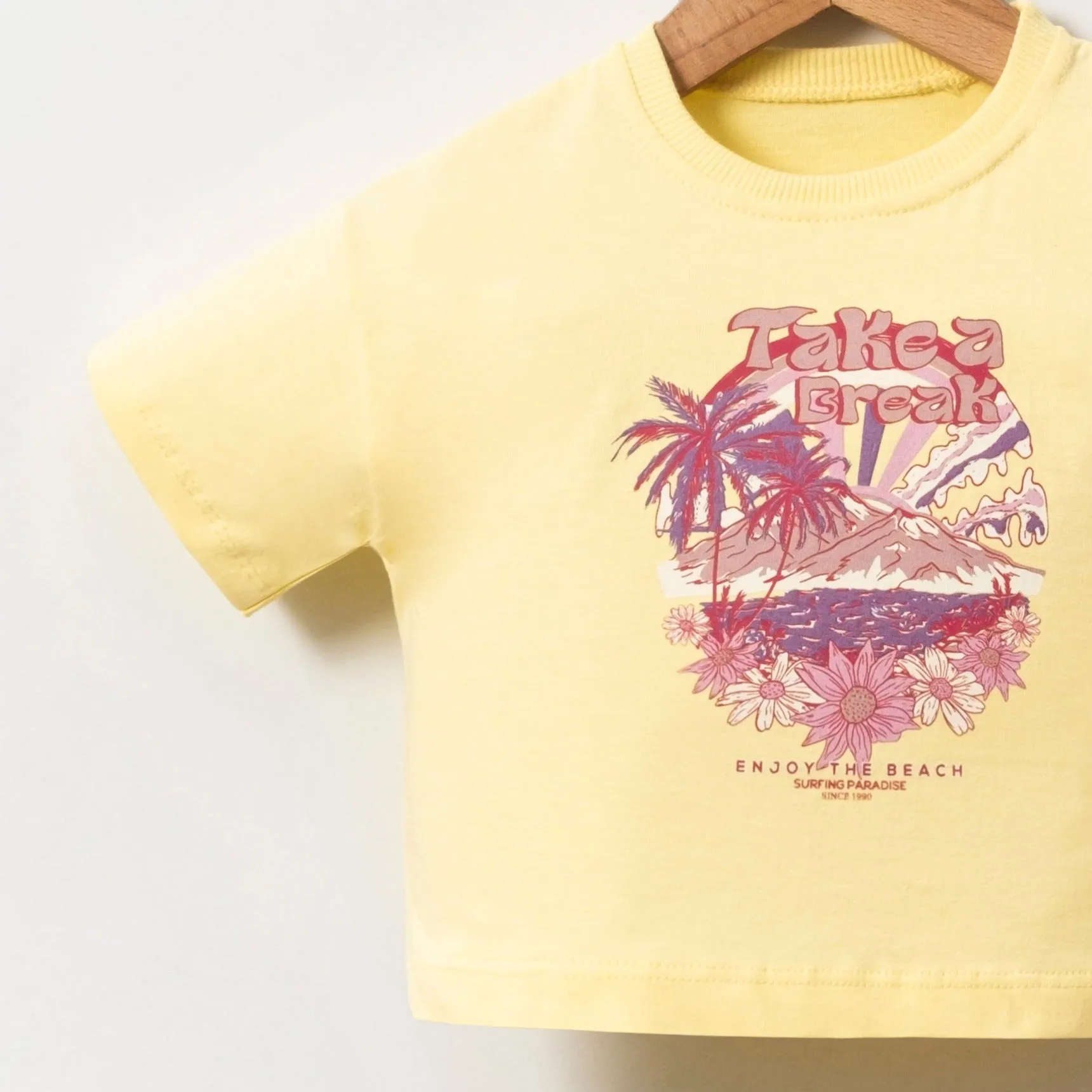 The Beach Bliss Girls Casual Set